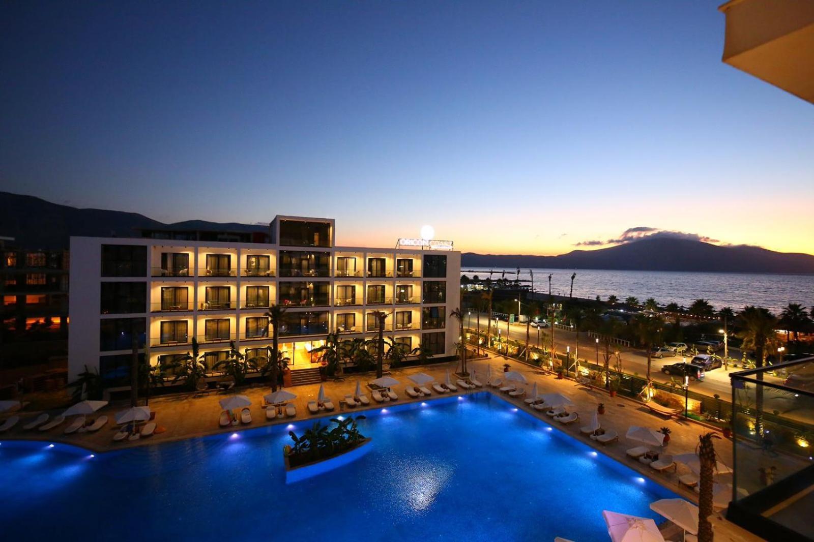 Oricon Coast Luxury Resort Orikum Buitenkant foto